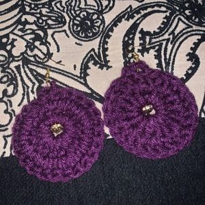 Crochet earrings